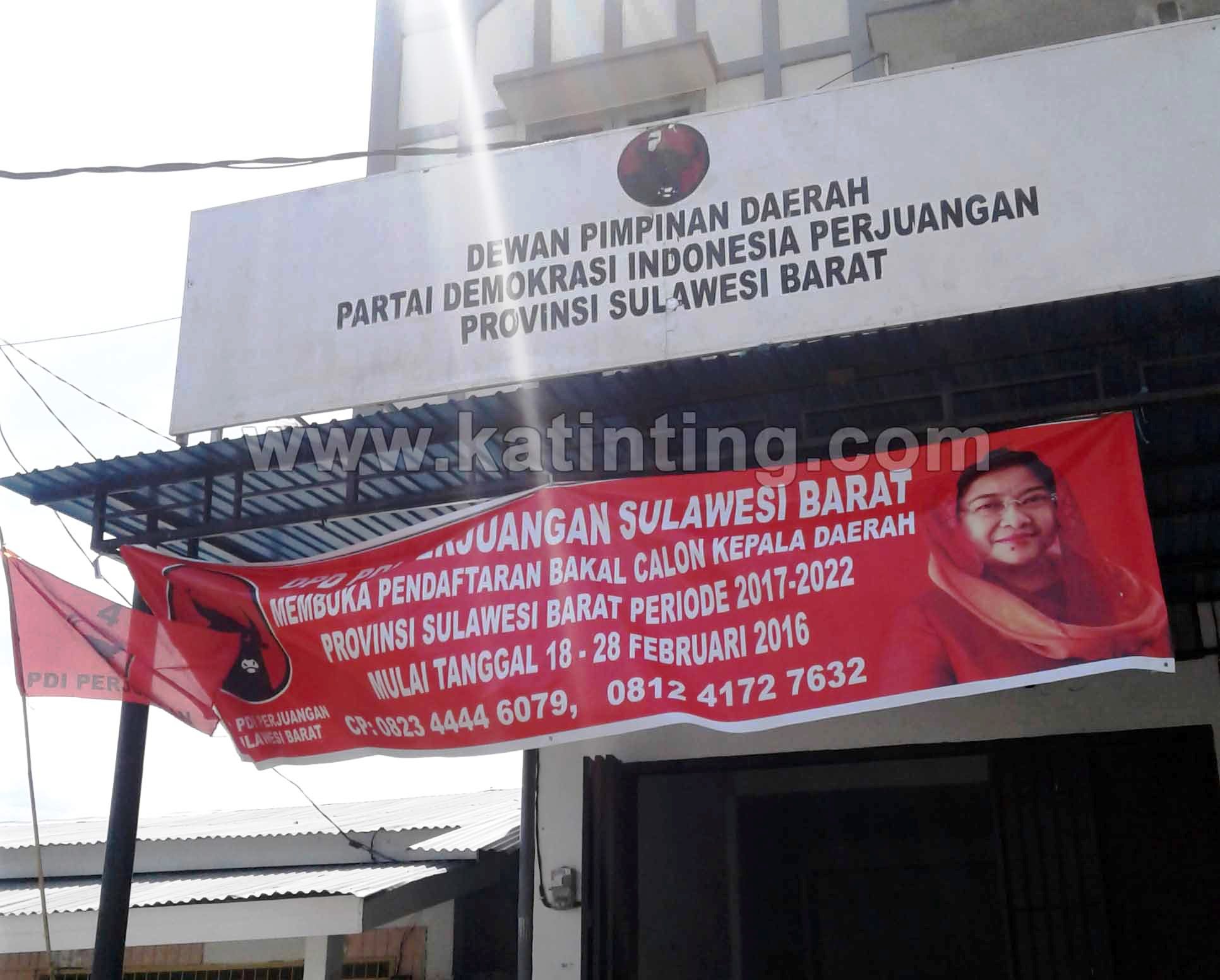 PDIP Sulbar Sudah Kantongi Nama Jagoan Untuk Pilkada Sulbar