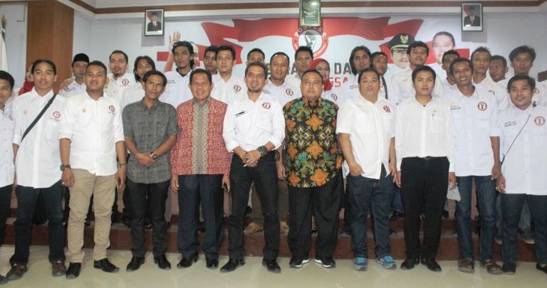 Foto bersama usai Deklarasi dan Orasi kebangsaan Pospera