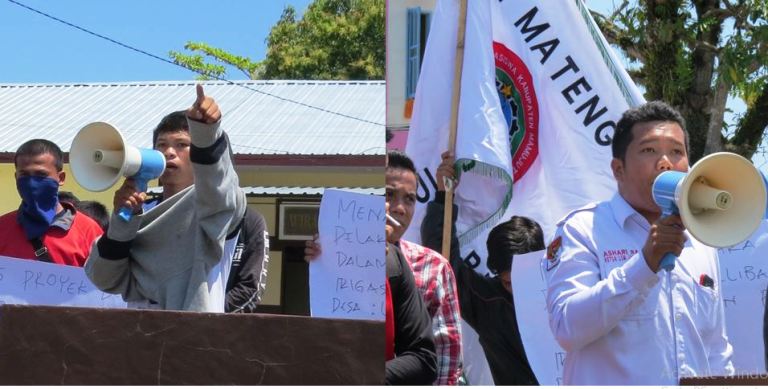 Foto unjukrasa di Mamuju