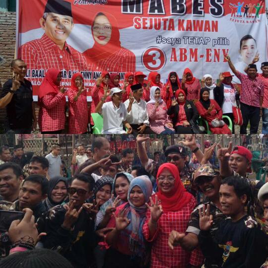 ABM - Enny saat kampanye 