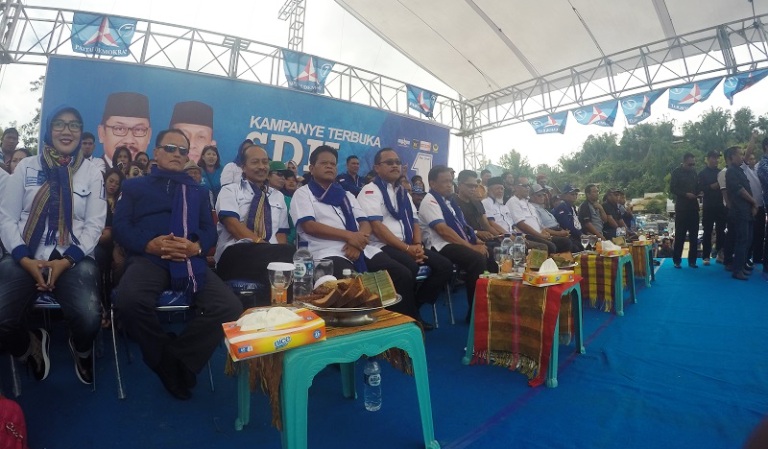 Sejumlah Tokoh yang hadir di Kampanye SDK-Kalma di Mamasa 2