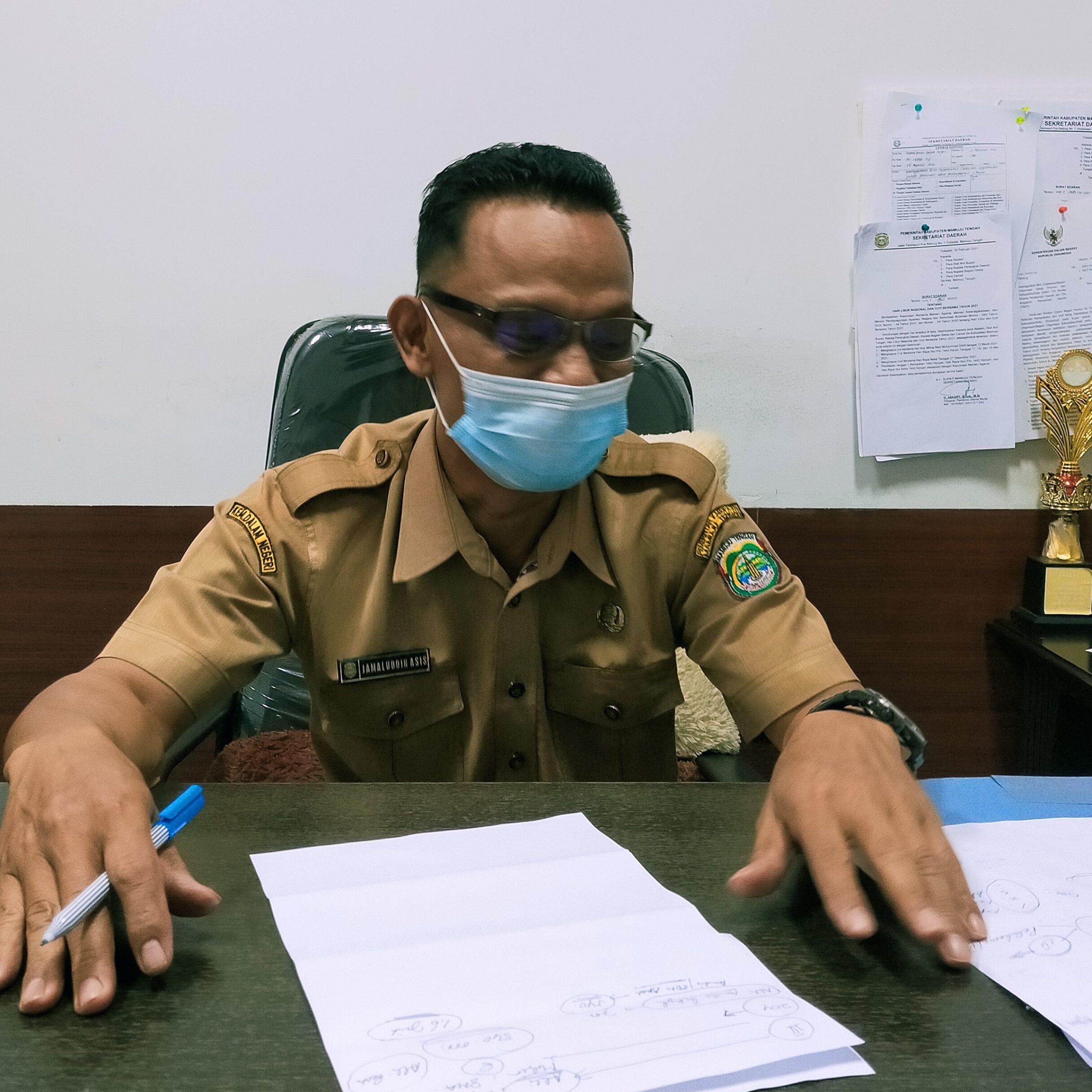 Kabag Organisasi Setdakab Mamuju Tengah, Jamaluddin Azis