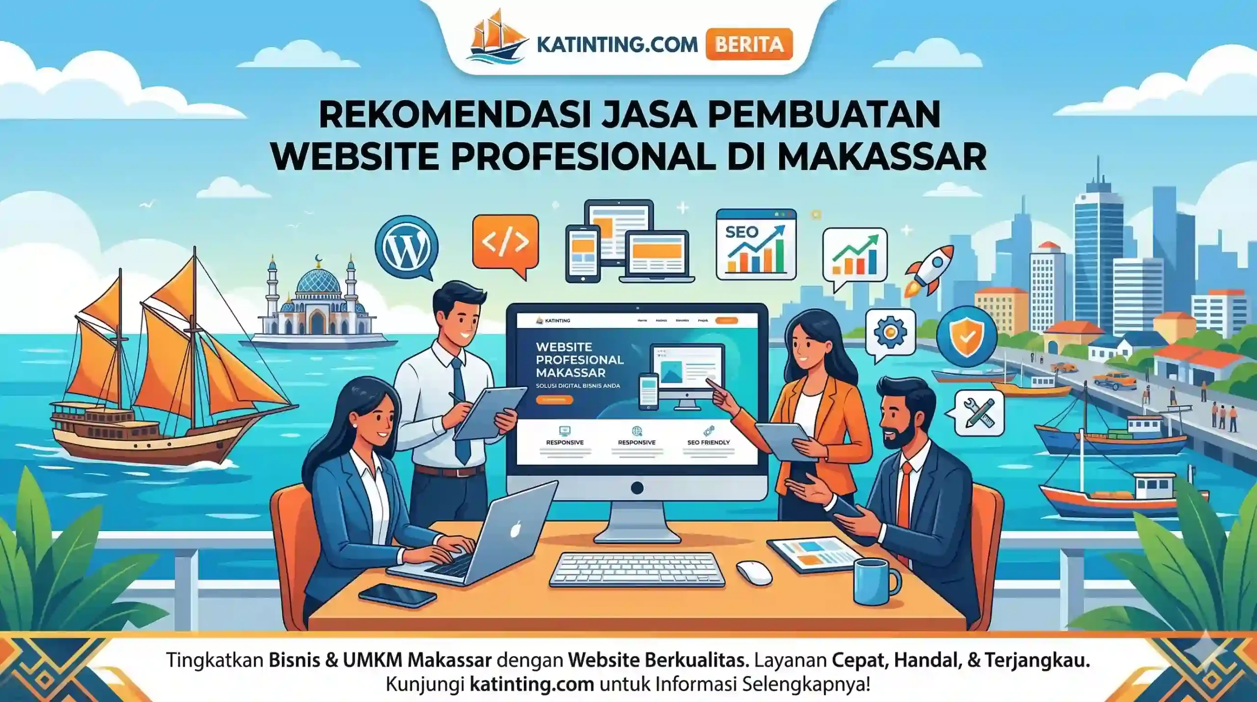 rekomendasi jasa pembuatan website di makassar